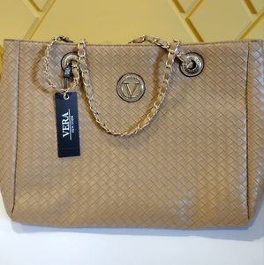 Vera New York Woven Tote Bag